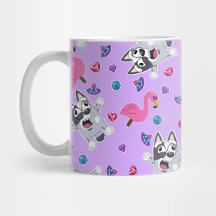 I am the flamingo queen! Mug